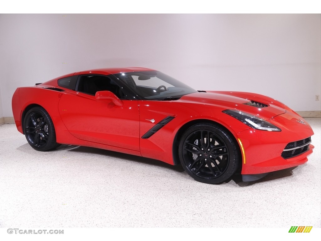 2019 Corvette Stingray Coupe - Torch Red / Black photo #1