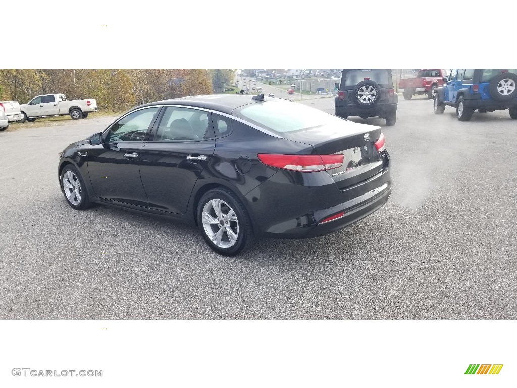 2016 Optima EX - Ebony Black / Black photo #3