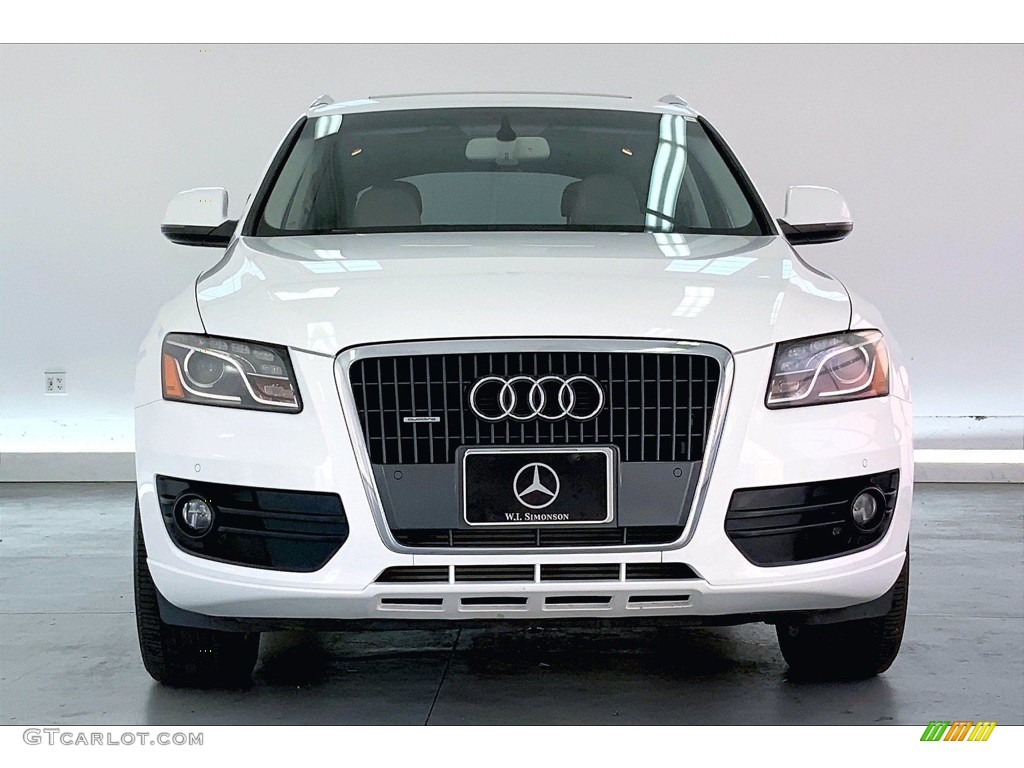2012 Q5 2.0 TFSI quattro - Ibis White / Cardamom Beige photo #2