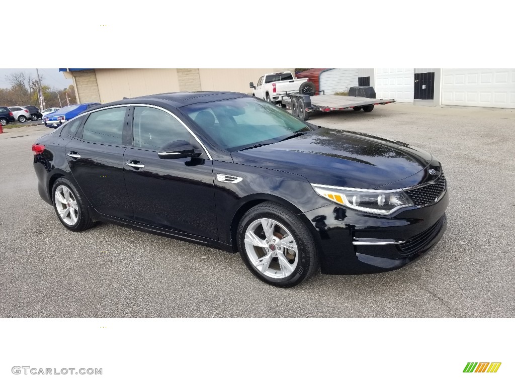 2016 Optima EX - Ebony Black / Black photo #7