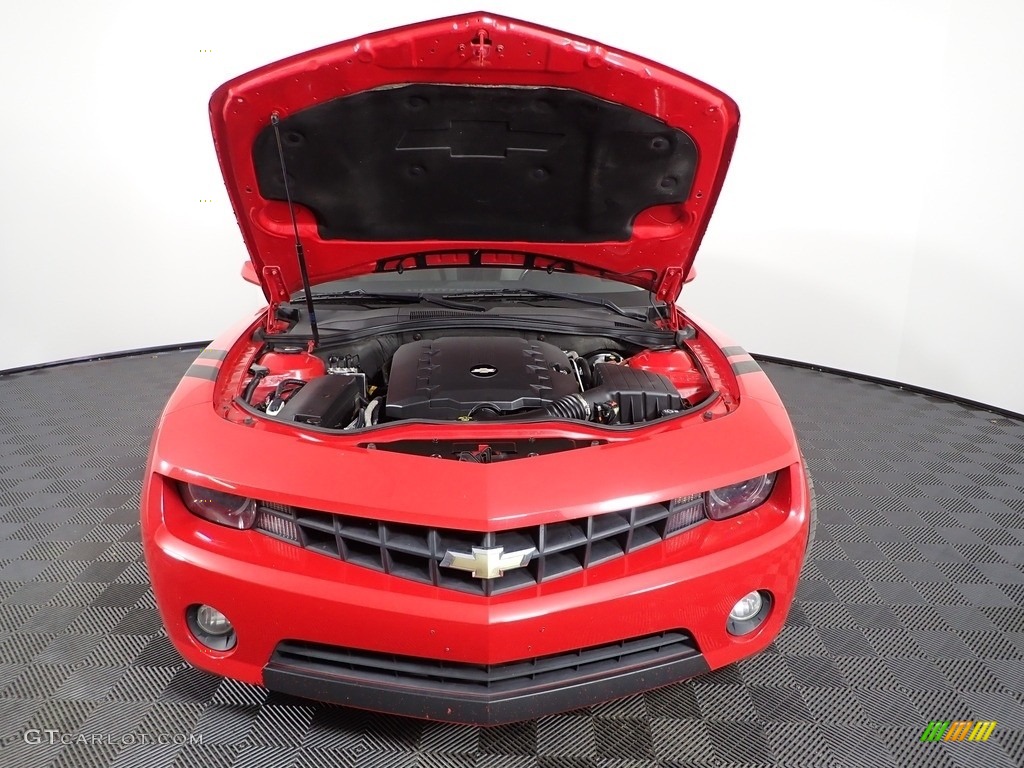 2013 Camaro LT Coupe - Victory Red / Gray photo #7