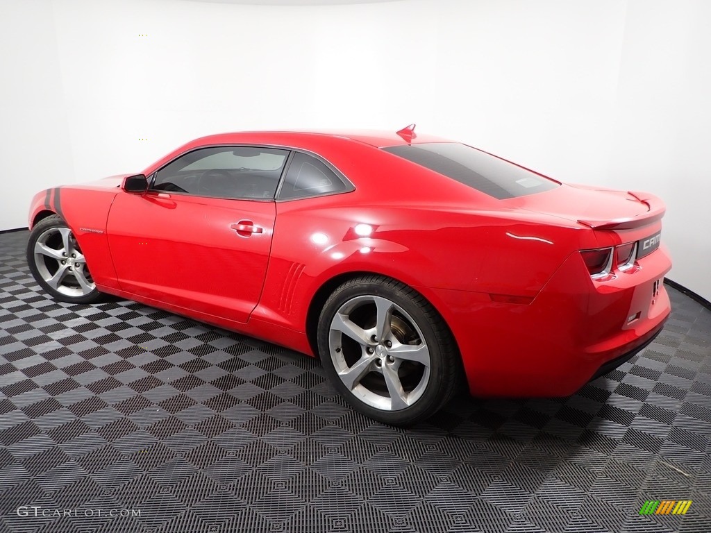 2013 Camaro LT Coupe - Victory Red / Gray photo #10
