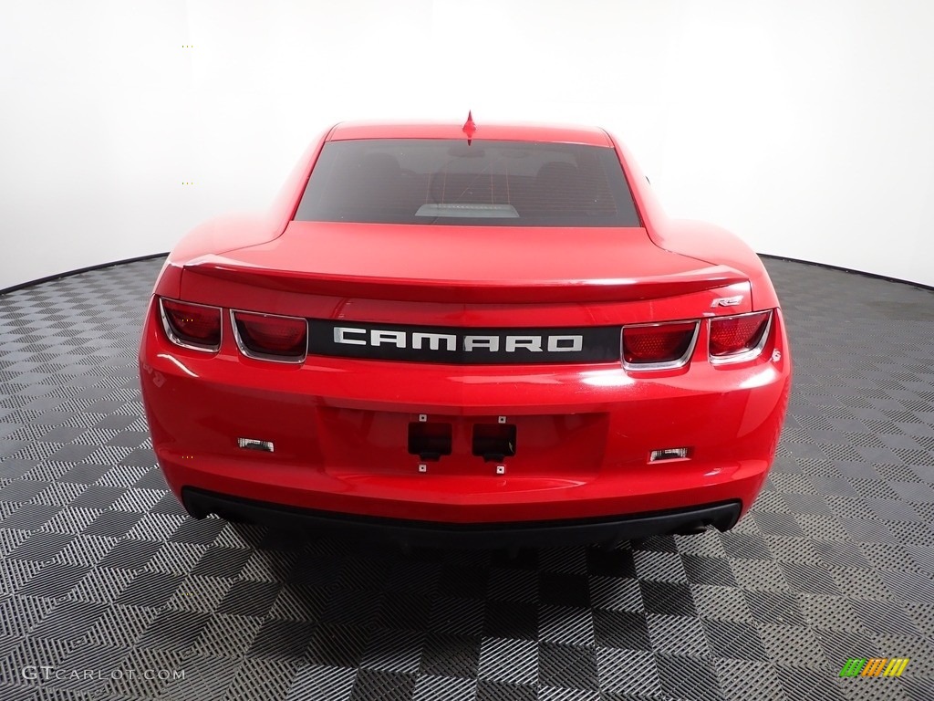 2013 Camaro LT Coupe - Victory Red / Gray photo #11