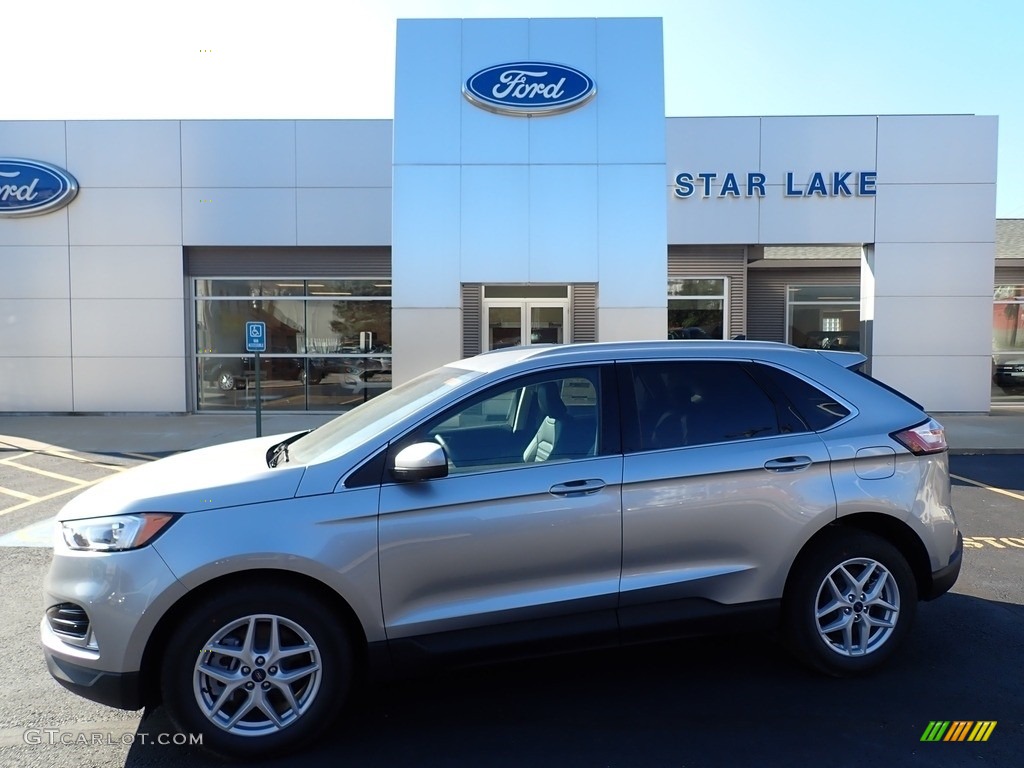 2021 Edge SEL AWD - Iconic Silver Metallic / Ebony photo #1