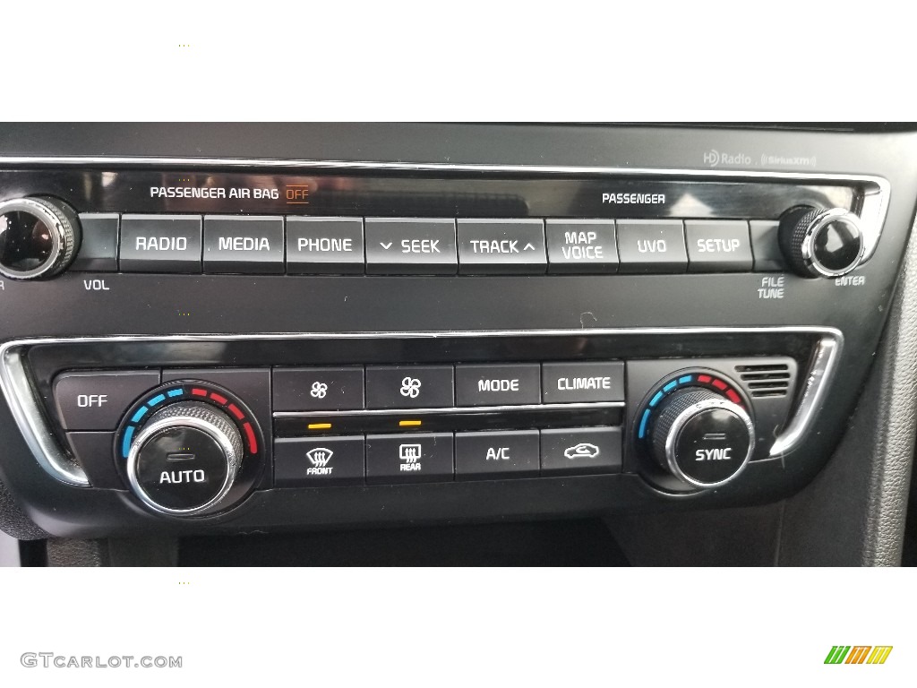 2016 Optima EX - Ebony Black / Black photo #22