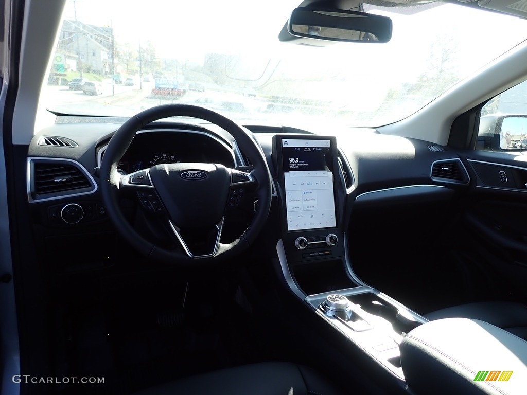 2021 Edge SEL AWD - Iconic Silver Metallic / Ebony photo #13
