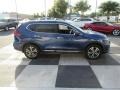 2017 Caspian Blue Nissan Rogue SL AWD  photo #3