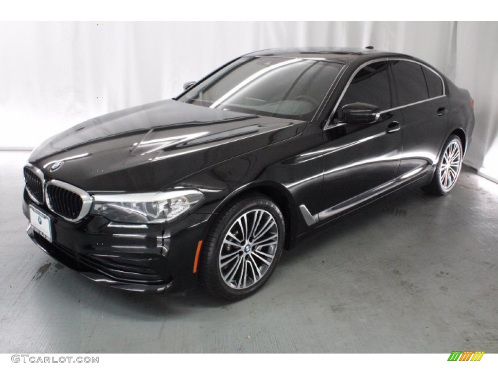 2020 5 Series 530i Sedan - Jet Black / Black photo #3
