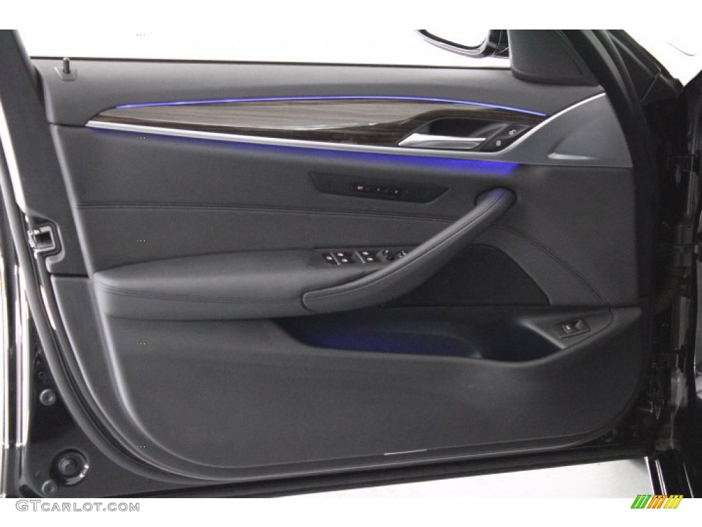 2020 5 Series 530i Sedan - Jet Black / Black photo #8