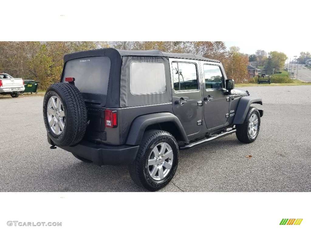 2016 Wrangler Unlimited Sport 4x4 - Rhino / Black photo #19