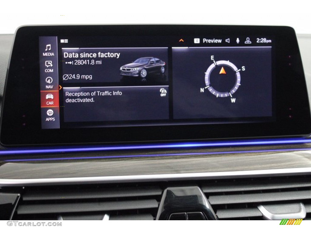 2020 5 Series 530i Sedan - Jet Black / Black photo #17
