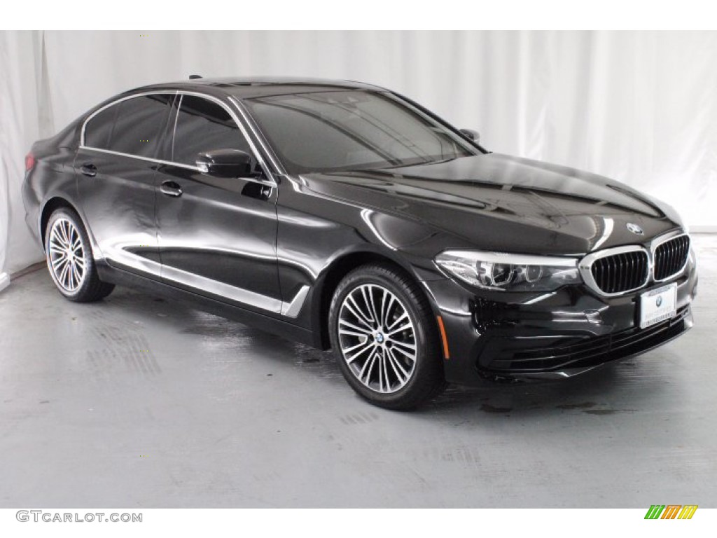 2020 5 Series 530i Sedan - Jet Black / Black photo #38