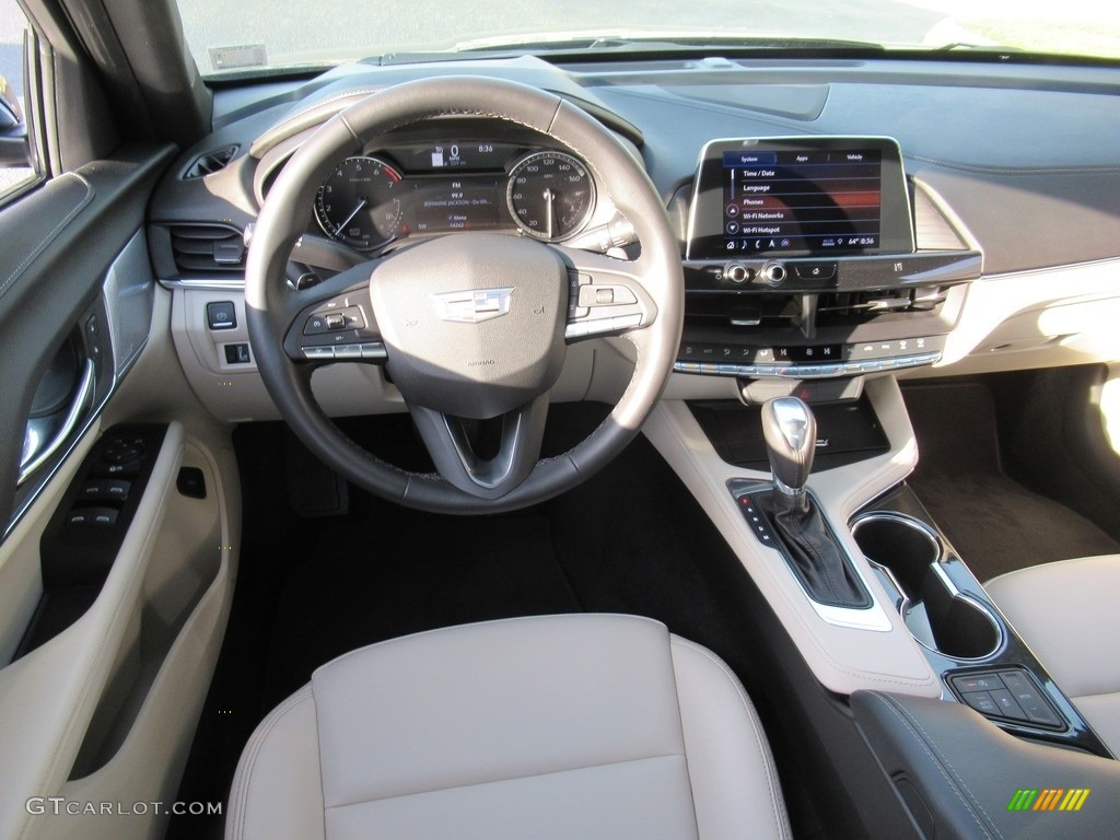 2020 CT4 Luxury - Dark Moon Metallic / Whisper Beige/Jet Black photo #15