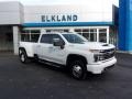 Summit White 2022 Chevrolet Silverado 3500HD High Country Crew Cab 4x4