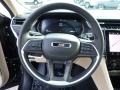 Black 2021 Jeep Grand Cherokee L Limited 4x4 Steering Wheel