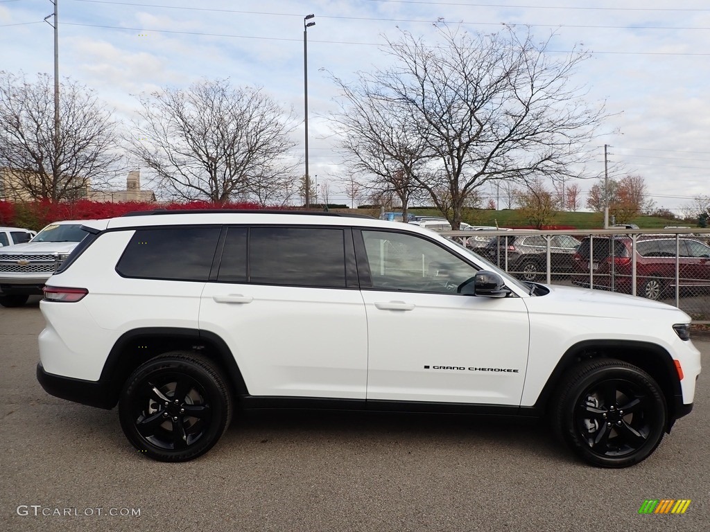 Bright White 2021 Jeep Grand Cherokee L Altitude 4x4 Exterior Photo #143221677