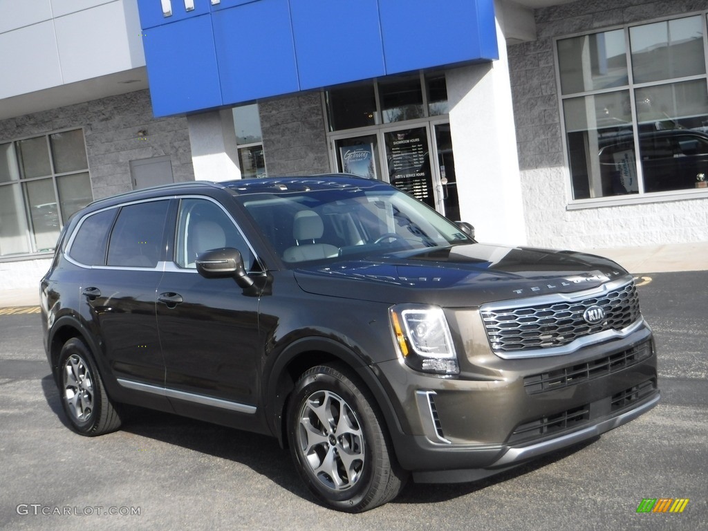 2021 Telluride EX AWD - Dark Moss / Gray photo #1
