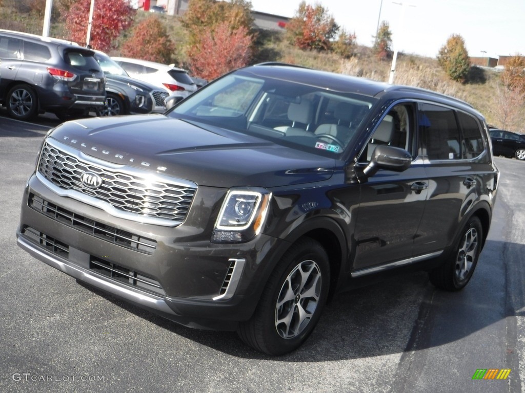 2021 Telluride EX AWD - Dark Moss / Gray photo #6
