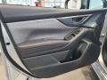 2022 Subaru Impreza Black Interior Door Panel Photo