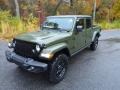 2021 Sarge Green Jeep Gladiator Willys 4x4  photo #2