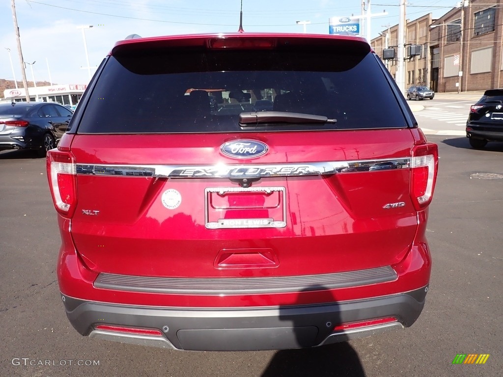 2019 Explorer XLT 4WD - Ruby Red / Medium Black photo #3