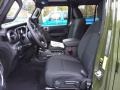 Black 2021 Jeep Gladiator Willys 4x4 Interior Color