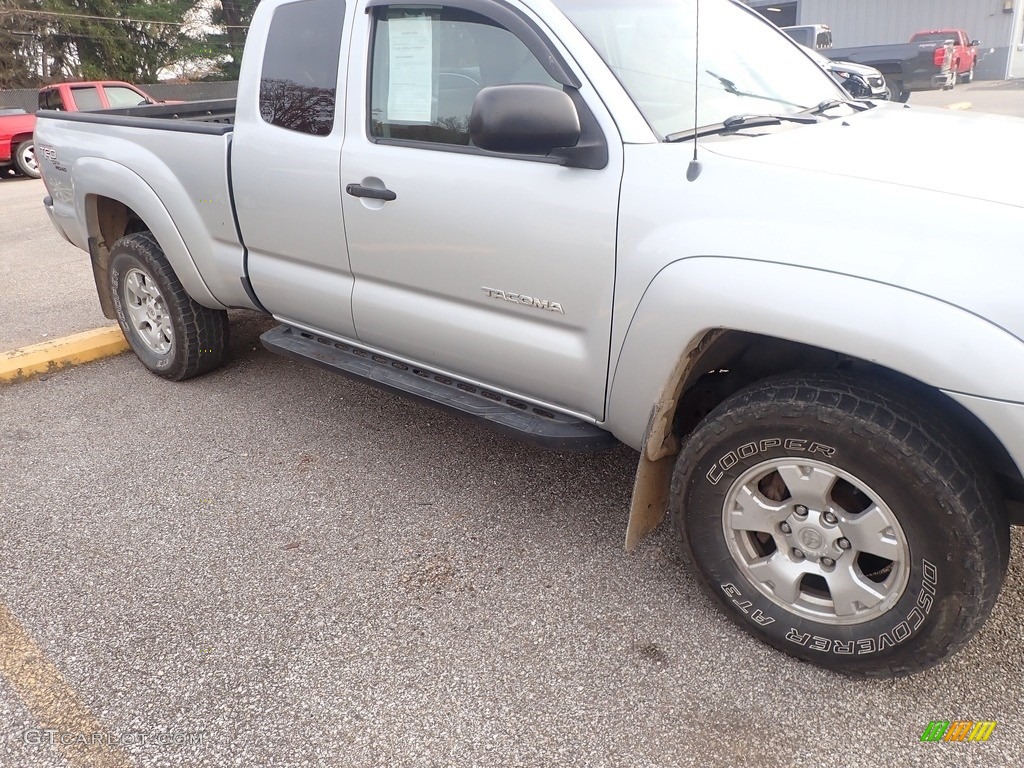 2006 Tacoma V6 TRD Access Cab 4x4 - Silver Streak Mica / Graphite Gray photo #3