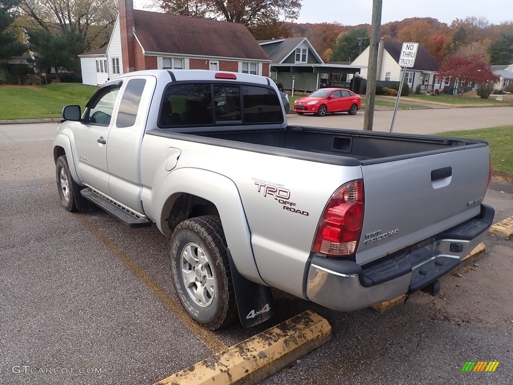 2006 Tacoma V6 TRD Access Cab 4x4 - Silver Streak Mica / Graphite Gray photo #9