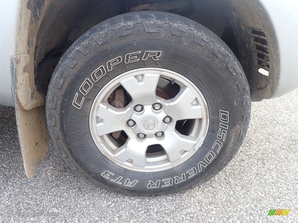 2006 Tacoma V6 TRD Access Cab 4x4 - Silver Streak Mica / Graphite Gray photo #14