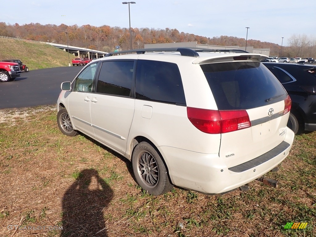 2005 Sienna XLE Limited AWD - Natural White / Stone photo #9