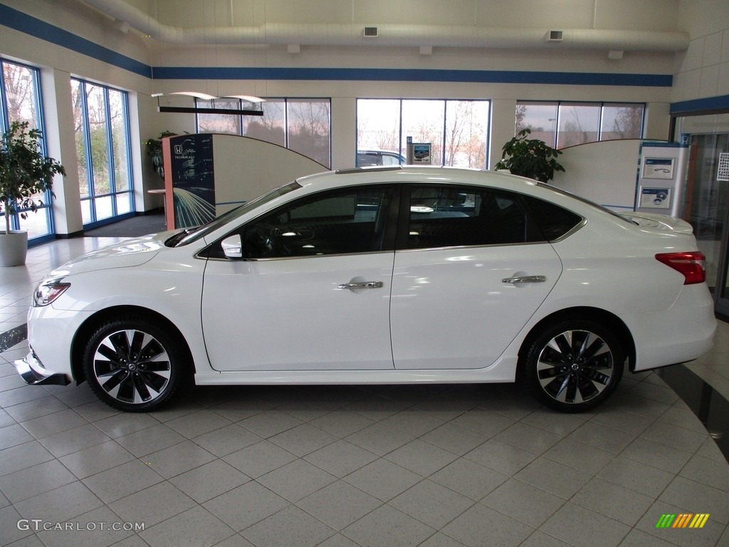 Aspen White 2016 Nissan Sentra SV Exterior Photo #143225610