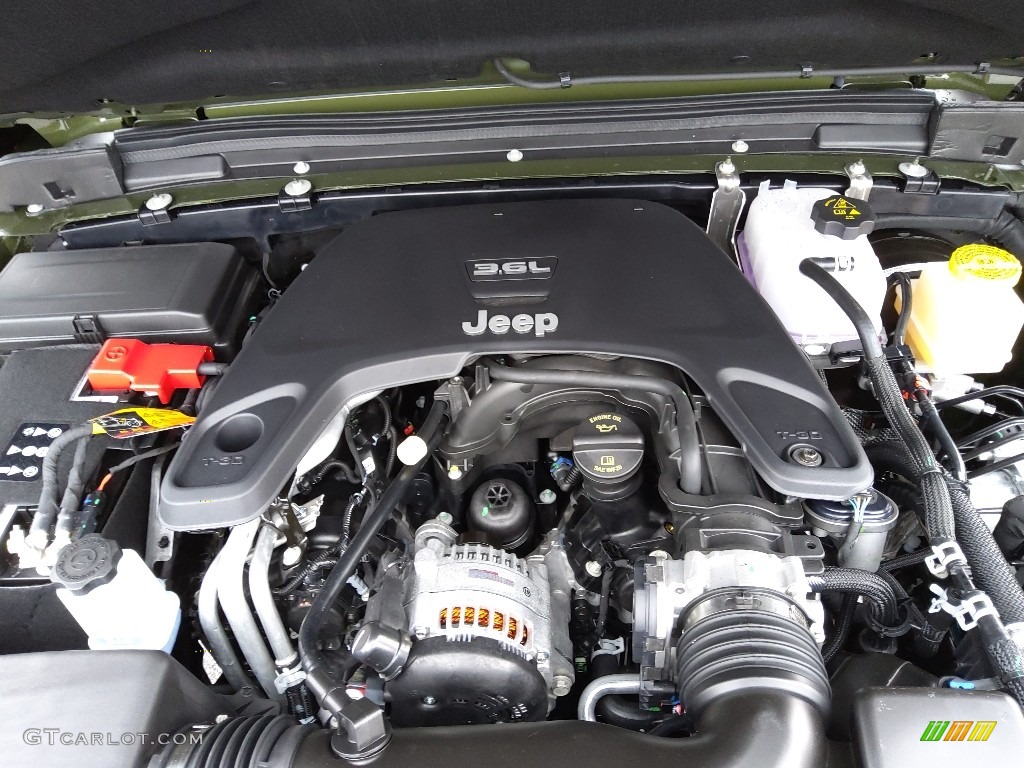 2021 Jeep Gladiator Mojave 4x4 3.6 Liter DOHC 24-Valve VVT V6 Engine Photo #143225790