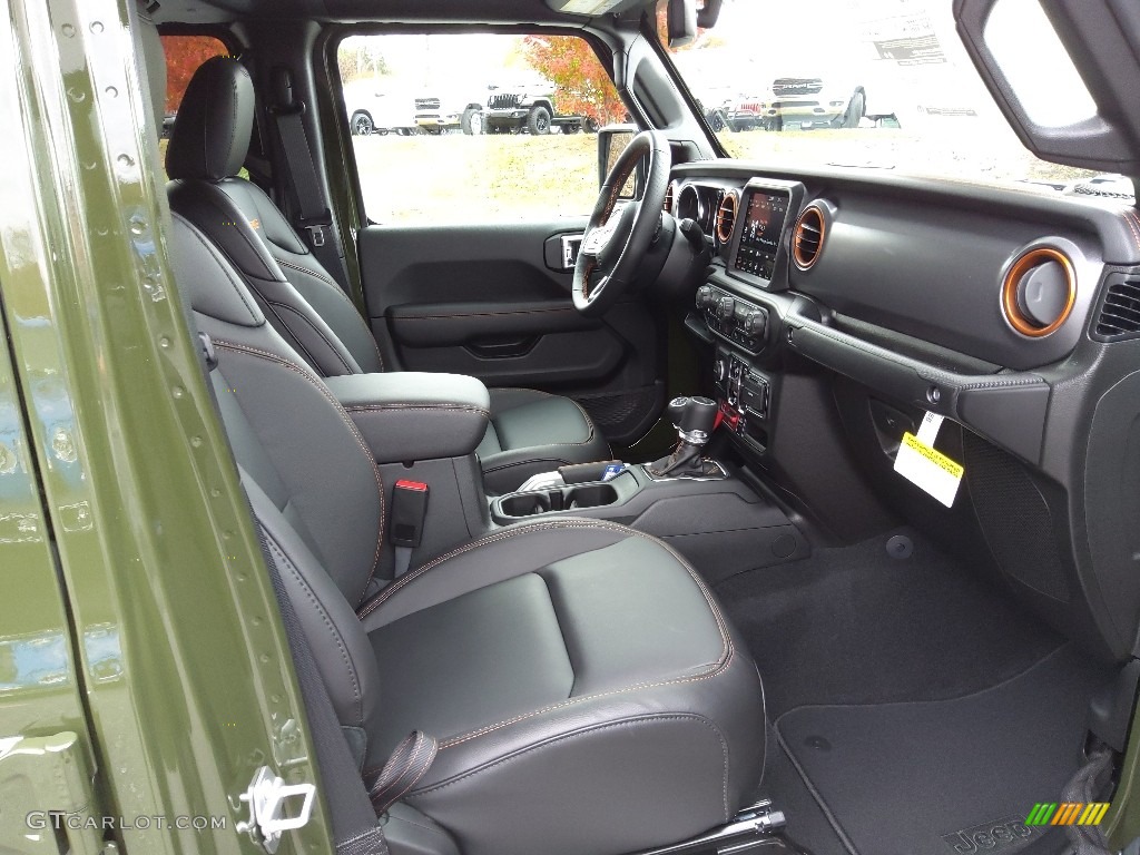 Black Interior 2021 Jeep Gladiator Mojave 4x4 Photo #143225988