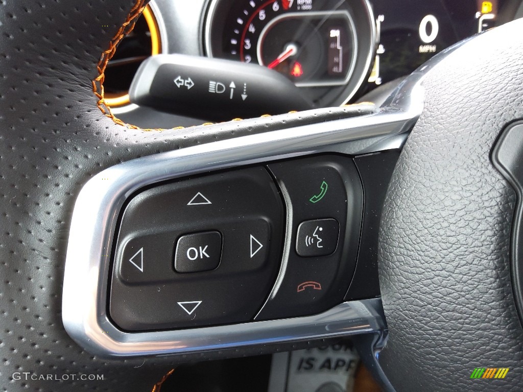 2021 Jeep Gladiator Mojave 4x4 Black Steering Wheel Photo #143226036
