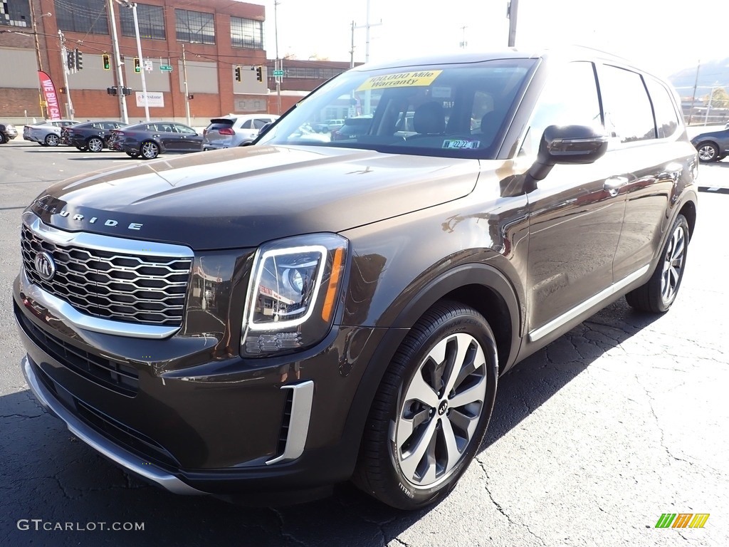 2021 Telluride S AWD - Dark Moss / Black photo #6