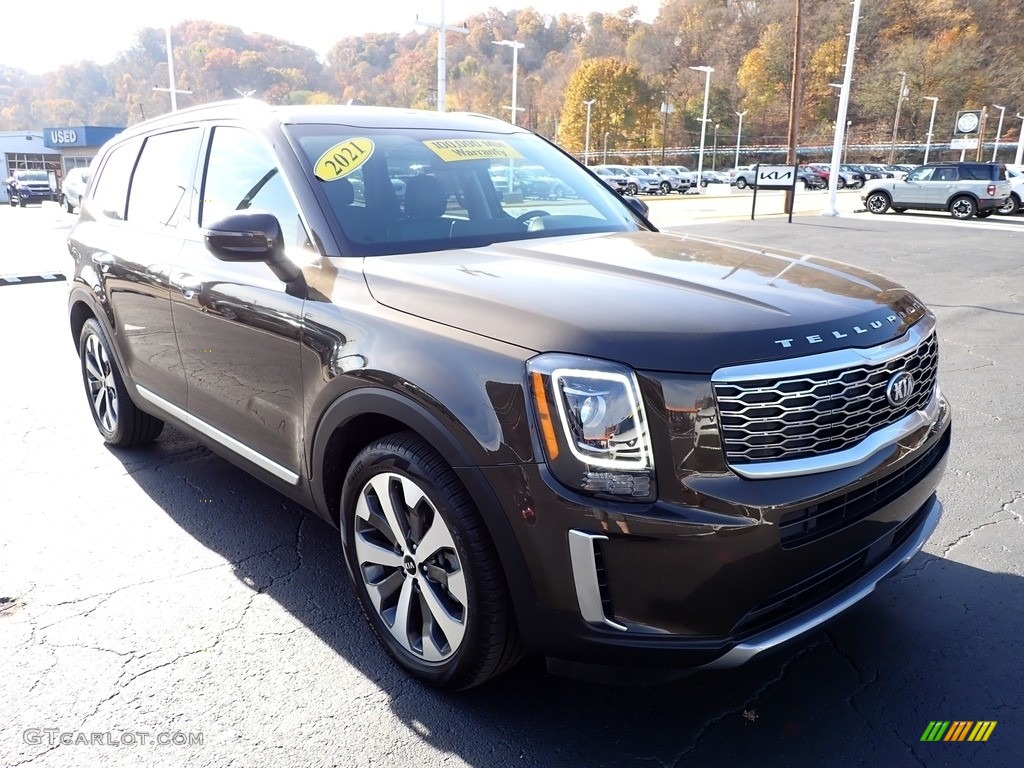 2021 Telluride S AWD - Dark Moss / Black photo #8
