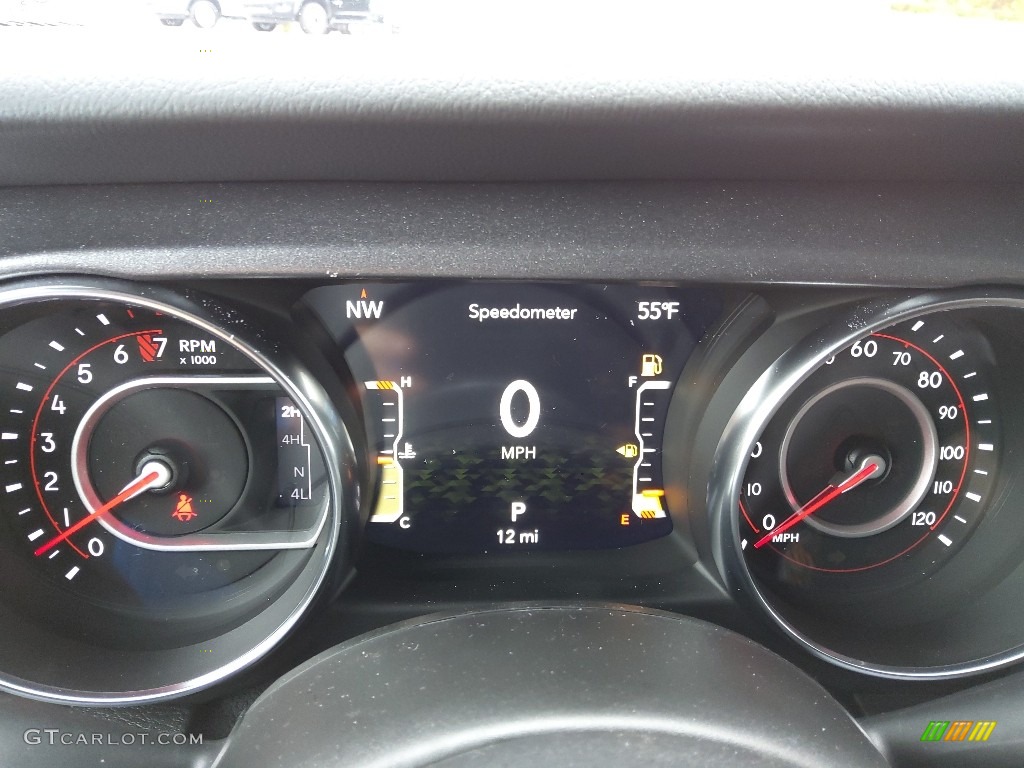 2021 Jeep Gladiator Mojave 4x4 Gauges Photo #143226105