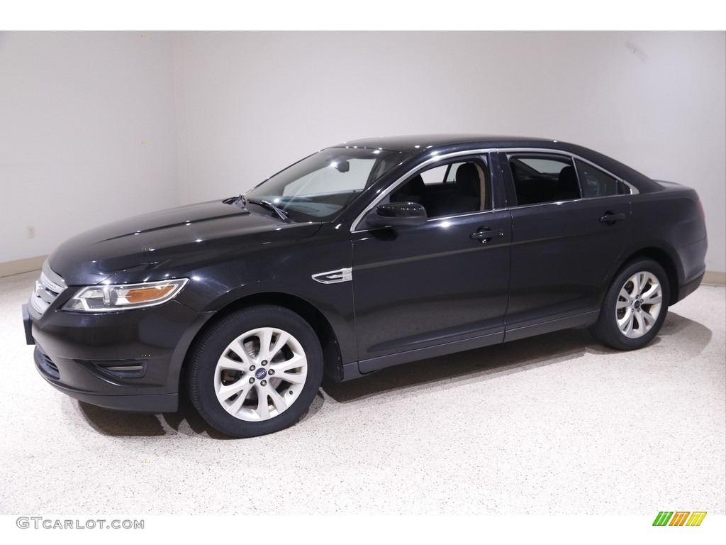2010 Taurus SEL - Tuxedo Black Metallic / Charcoal Black photo #3
