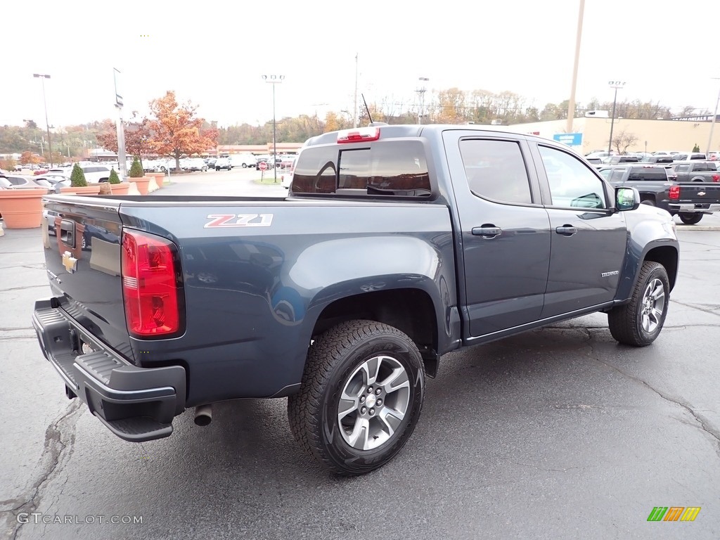 Shadow Gray Metallic 2019 Chevrolet Colorado Z71 Crew Cab 4x4 Exterior Photo #143226480