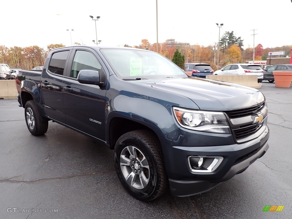 Shadow Gray Metallic 2019 Chevrolet Colorado Z71 Crew Cab 4x4 Exterior Photo #143226528