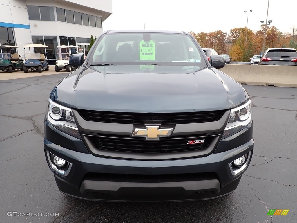 Shadow Gray Metallic 2019 Chevrolet Colorado Z71 Crew Cab 4x4 Exterior Photo #143226576