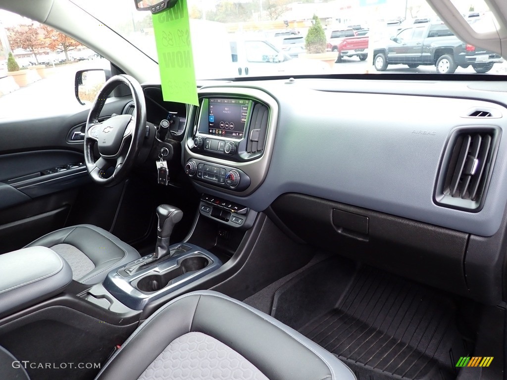 Jet Black Interior 2019 Chevrolet Colorado Z71 Crew Cab 4x4 Photo #143226657