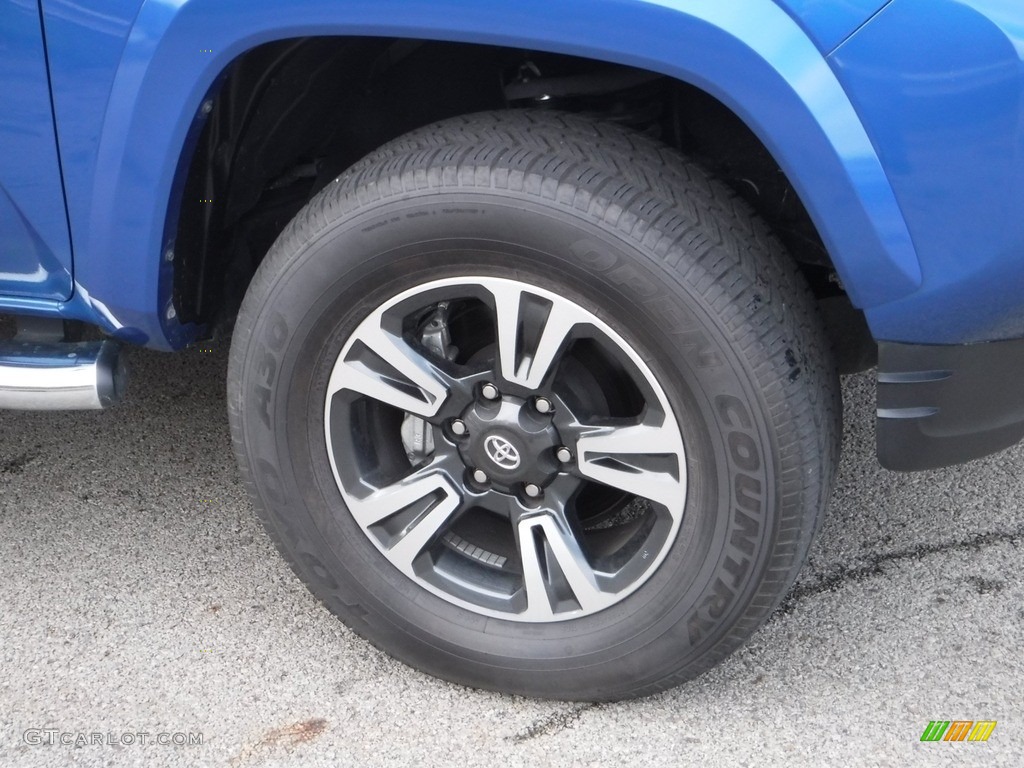 2017 Tacoma TRD Sport Access Cab 4x4 - Blazing Blue Pearl / Cement Gray photo #10