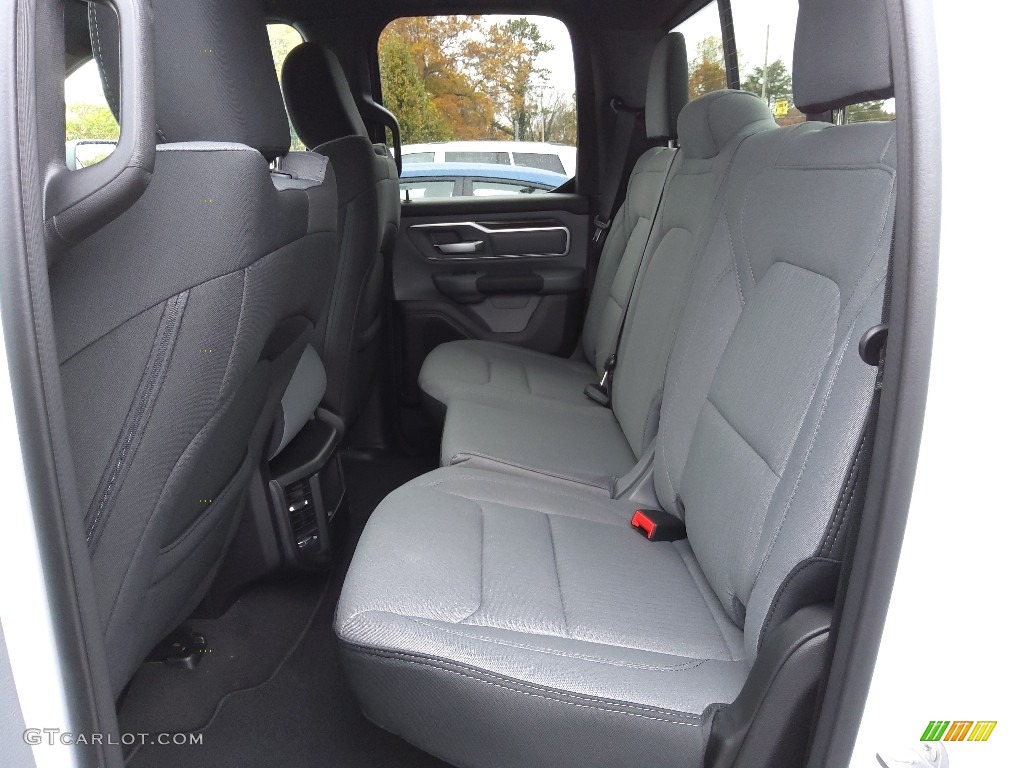 Black/Diesel Gray Interior 2022 Ram 1500 Big Horn Quad Cab Photo #143226830