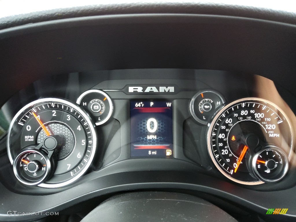 2022 Ram 1500 Big Horn Quad Cab Gauges Photo #143227011