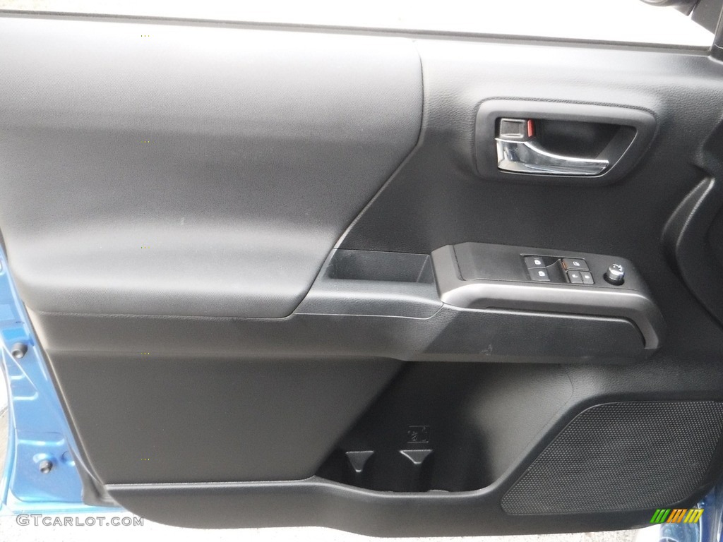 2017 Tacoma TRD Sport Access Cab 4x4 - Blazing Blue Pearl / Cement Gray photo #25