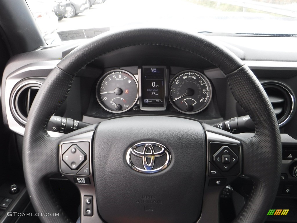 2017 Tacoma TRD Sport Access Cab 4x4 - Blazing Blue Pearl / Cement Gray photo #30
