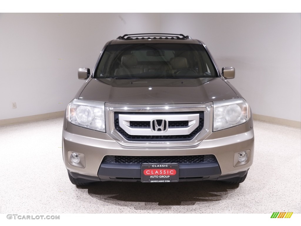 2011 Pilot EX-L 4WD - Mocha Metallic / Beige photo #2