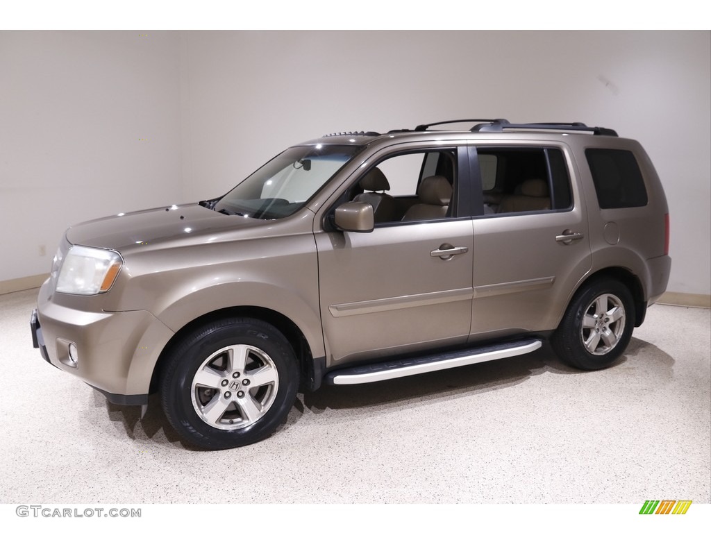 2011 Pilot EX-L 4WD - Mocha Metallic / Beige photo #3
