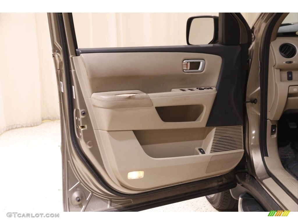 2011 Pilot EX-L 4WD - Mocha Metallic / Beige photo #4